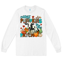White cutest pupkins in the patch Long Sleeve Tee - AdoDesignShop