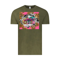 Vintage Olive crafting queen Vintage Tee - Zillion Design Studio
