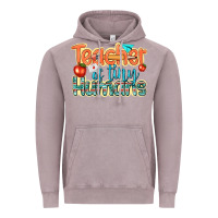 Vintage Zinc teacher of tiny humans Vintage Hoodie - texasbilliewilder