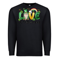 Black love st. patricks day gnome Premium Sweatshirt - MaliasSmallBusiness