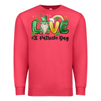 Cardinal love st. patricks day gnome Premium Sweatshirt - MaliasSmallBusiness
