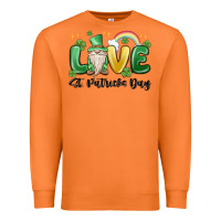 Carrot love st. patricks day gnome Premium Sweatshirt - MaliasSmallBusiness