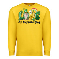 Lemon love st. patricks day gnome Premium Sweatshirt - MaliasSmallBusiness