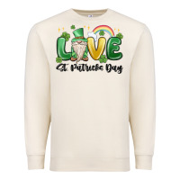 Sandshell love st. patricks day gnome Premium Sweatshirt - MaliasSmallBusiness
