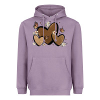 Melanin Hearts Heavyweight Hoodie | Teevron