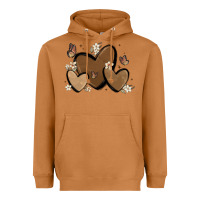 Meerkat melanin hearts Heavyweight Hoodie - MaliasSmallBusiness