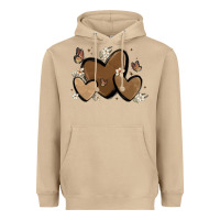 Mushroom melanin hearts Heavyweight Hoodie - MaliasSmallBusiness