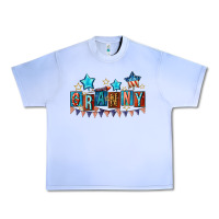 Grape Ice American Granny 4th of july Urban Heavy Tee - CowGirlArtShop