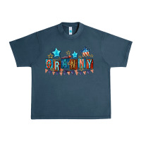 Midnight Navy American Granny 4th of july Urban Heavy Tee - CowGirlArtShop