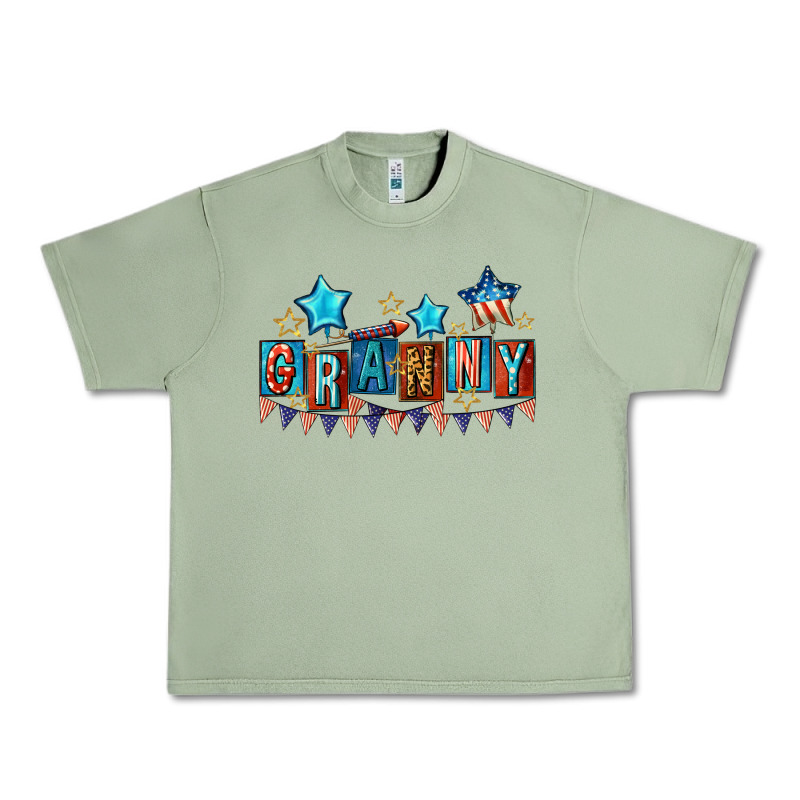 American Granny 4th Of July Urban Heavy Tee by CowGirlArtShop | Teevron