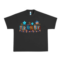 Pigment Black American Granny 4th of july Urban Heavy Tee - CowGirlArtShop