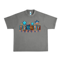 Tornado American Granny 4th of july Urban Heavy Tee - CowGirlArtShop