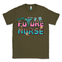 Army Green future nurse Classic Tee - AdoDesignShop