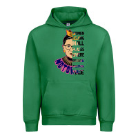 Emerald RBG Ruth Bader Ginsburg Women Belong In All Places Urban Hoodie - Bettercallsaul