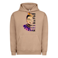 Pigment Burro RBG Ruth Bader Ginsburg Women Belong In All Places Urban Hoodie - Bettercallsaul