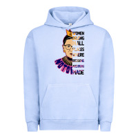 Pigment Grape Ice RBG Ruth Bader Ginsburg Women Belong In All Places Urban Hoodie - Bettercallsaul