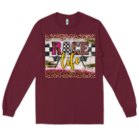 Burgundy race life Long Sleeve Tee - JahusDesignShop