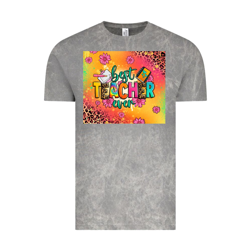 Best Teacher Ever Vintage Tee by Zillion Design Studio | Teevron