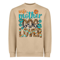 Mushroom wife mother dog lover with paws Heavyweight Sweatshirt - texasbilliewilder
