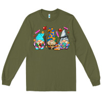Army Green teacher gnomes Long Sleeve Tee - AdoDesignShop