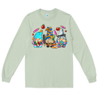 Matcha teacher gnomes Long Sleeve Tee - AdoDesignShop