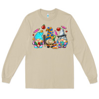 Mushroom teacher gnomes Long Sleeve Tee - AdoDesignShop
