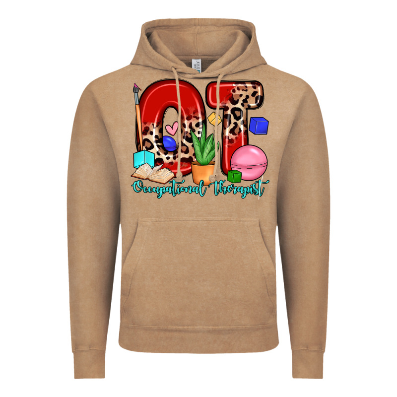 Ot Occupational Therapist Vintage Hoodie by Zillion Design Studio | Teevron