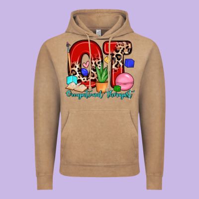Vintage Hoodie ot occupational therapist