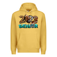 Antique Gold American Football Senior 2023 Premium Hoodie - BundleAndBundleShop