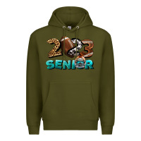 Army Green American Football Senior 2023 Premium Hoodie - BundleAndBundleShop