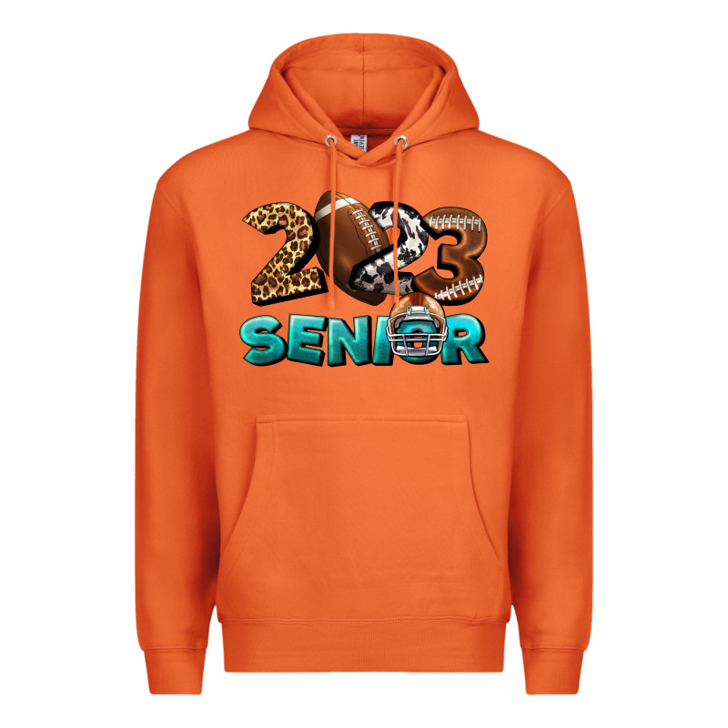 American Football Senior 2023 Premium Hoodie by BundleAndBundleShop | Teevron