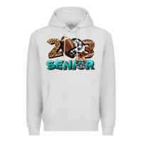 Dove Grey American Football Senior 2023 Premium Hoodie - BundleAndBundleShop