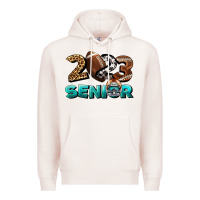 Pale Pink American Football Senior 2023 Premium Hoodie - BundleAndBundleShop