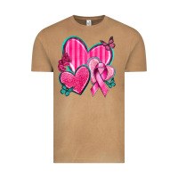 Vintage Camel Breast Cancer Hearts Vintage Tee - texasbilliewilder