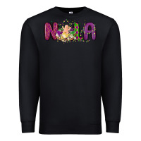 Black nola cake mardi gras Premium Sweatshirt - MaliasSmallBusiness