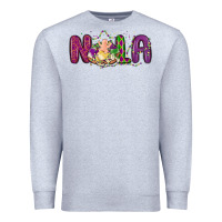 Heather Grey nola cake mardi gras Premium Sweatshirt - MaliasSmallBusiness
