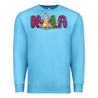 Ocean Blue nola cake mardi gras Premium Sweatshirt - MaliasSmallBusiness