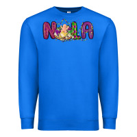 True Royal nola cake mardi gras Premium Sweatshirt - MaliasSmallBusiness