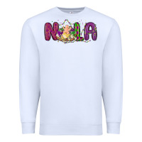White nola cake mardi gras Premium Sweatshirt - MaliasSmallBusiness