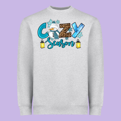Cozy Season Winter Heavyweight Sweatshirt Designed By Ranaportraitstore