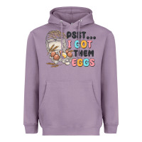 Lavender psst i got them eggs Heavyweight Hoodie - MaliasSmallBusiness