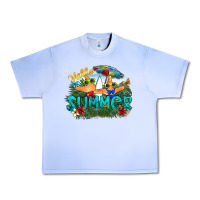 Grape Ice hello summer Urban Heavy Tee - SublimationCraftShop