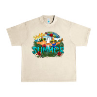 Sandshell hello summer Urban Heavy Tee - SublimationCraftShop