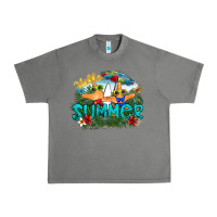 Tornado hello summer Urban Heavy Tee - SublimationCraftShop