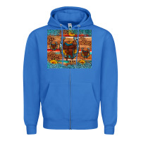 True Royal saddle horseshoe leopard sunflower Zipper Hoodie - Artiststas