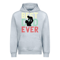 Heather Grey Best Dad Ever Urban Hoodie - Bettercallsaul