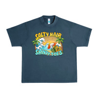 Midnight Navy salty hair sandy toes summer Urban Heavy Tee - BarkalooDesign