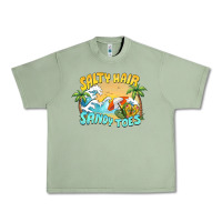 Oil Green salty hair sandy toes summer Urban Heavy Tee - BarkalooDesign