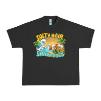 Pigment Black salty hair sandy toes summer Urban Heavy Tee - BarkalooDesign