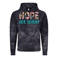Cloud Black nope not today Vintage Hoodie - Zillion Design Studio